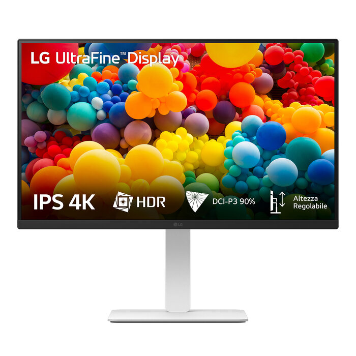 LG LG 27US550-W computer monitor 68,6 cm (27") 3840 x 2160 Pixels 4K Ultra HD LCD Wit