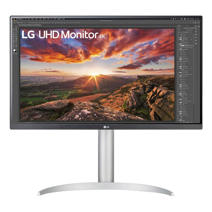 LG LG 27UP850K-W.AEU monitor computer monitor 68,6 cm (27") 3840 x 2160 Pixels 4K Ultra HD LED Zwart