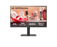 LG LG 27BA45QB-B computer monitor 68,6 cm (27") 2560 x 1440 Pixels Quad HD LCD Zwart
