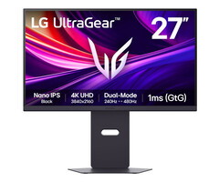 LG LG 27G850A-B.AEU computer monitor 68,6 cm (27") 3840 x 2160 Pixels 4K Ultra HD Zwart