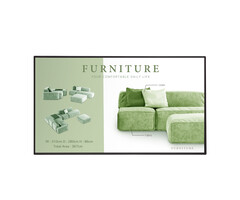 LG LG 55UM5N-H Digitale signage flatscreen 139,7 cm (55") LCD Wifi 500 cd/m² 4K Ultra HD Zwart WebOS 24/7