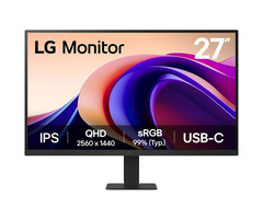 LG LG 27'' QHD Monitor computer monitor 68,6 cm (27") 2560 x 1440 Pixels Quad HD Zwart