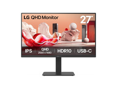 LG LG 27BA65QB-B.AEU computer monitor 68,6 cm (27") 2560 x 1440 Pixels Wide Quad HD LED Zwart