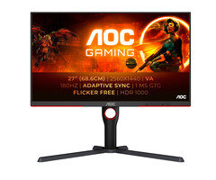 AOC AOC G3 Q27G3XMN/BK computer monitor 68,6 cm (27") 2560 x 1440 Pixels 2K Ultra HD LED Zwart