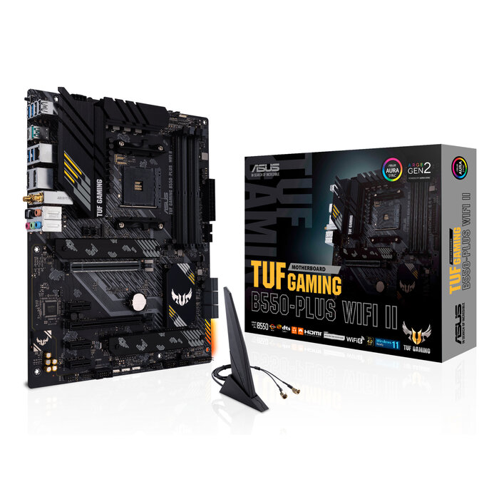 Asus ASUS TUF GAMING B550-PLUS WIFI II AMD B550 Socket AM4 ATX