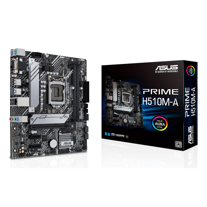 Asus ASUS PRIME H510M-A Intel H510 LGA 1200 (Socket H5) micro ATX