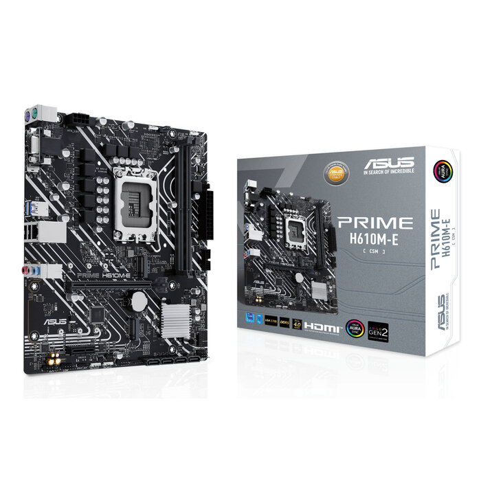 Asus ASUS PRIME H610M-E-CSM Intel H610 LGA 1700 micro ATX