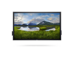 Dell DELL P6524QT Interactief flatscreen 163,9 cm (64.5") LCD 350 cd/m² 4K Ultra HD Zwart Touchscreen