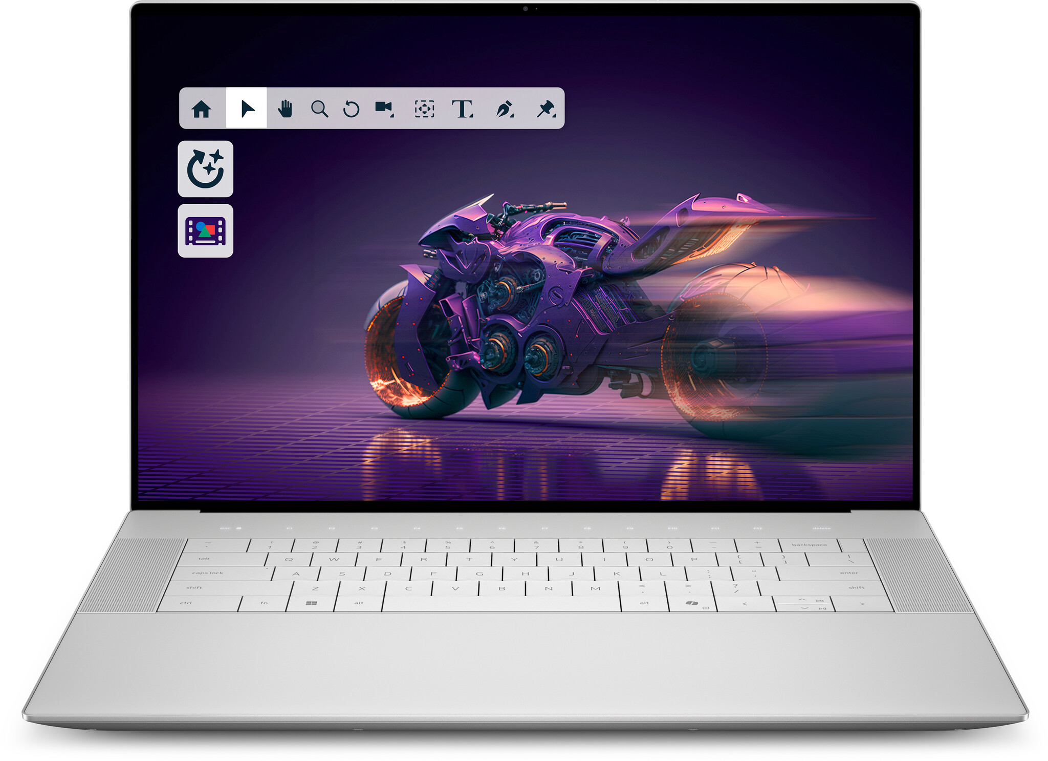 Dell DELL 16 Premium DA16250 Intel Core Ultra 7 255HX Laptop 41,4 cm (16.3") WUXGA 32 GB LPDDR5x-SDRAM 1 TB SSD NVIDIA GeForce RTX 5060 Wi-Fi 7 (802.11be) Windows 11 Pro Engels Platina