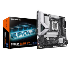 Gigabyte GIGABYTE B860M EAGLE V2 moederbord Intel B860 LGA 1851 (Socket V1) micro ATX