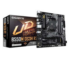 Gigabyte GIGABYTE B550M DS3H R2 moederbord AMD B550 Socket AM4 micro ATX