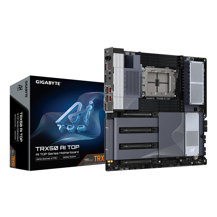 Gigabyte GIGABYTE TRX50 AI TOP-2B moederbord AMD TRX50 Socket sTR5 Verlengd ATX