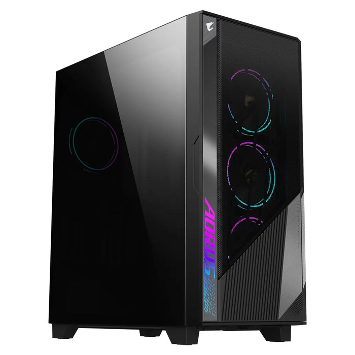 Gigabyte GIGABYTE GB-AC500G ST computerbehuizing Midi Tower Zwart