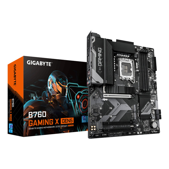 Gigabyte GIGABYTE B760 GAMING X GEN5 moederbord Intel B760 LGA 1700 ATX