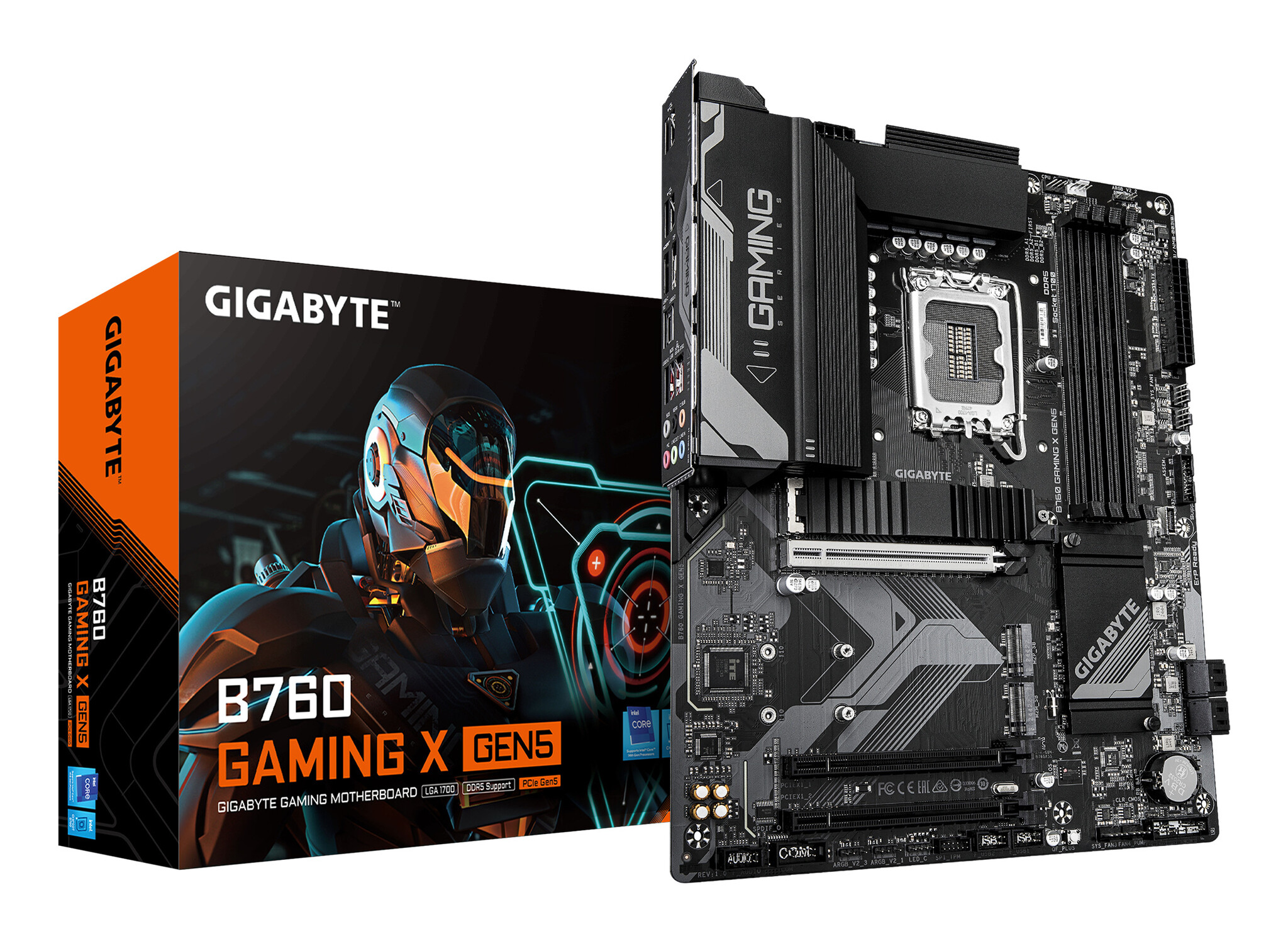 Gigabyte GIGABYTE B760 GAMING X GEN5 moederbord Intel B760 LGA 1700 ATX