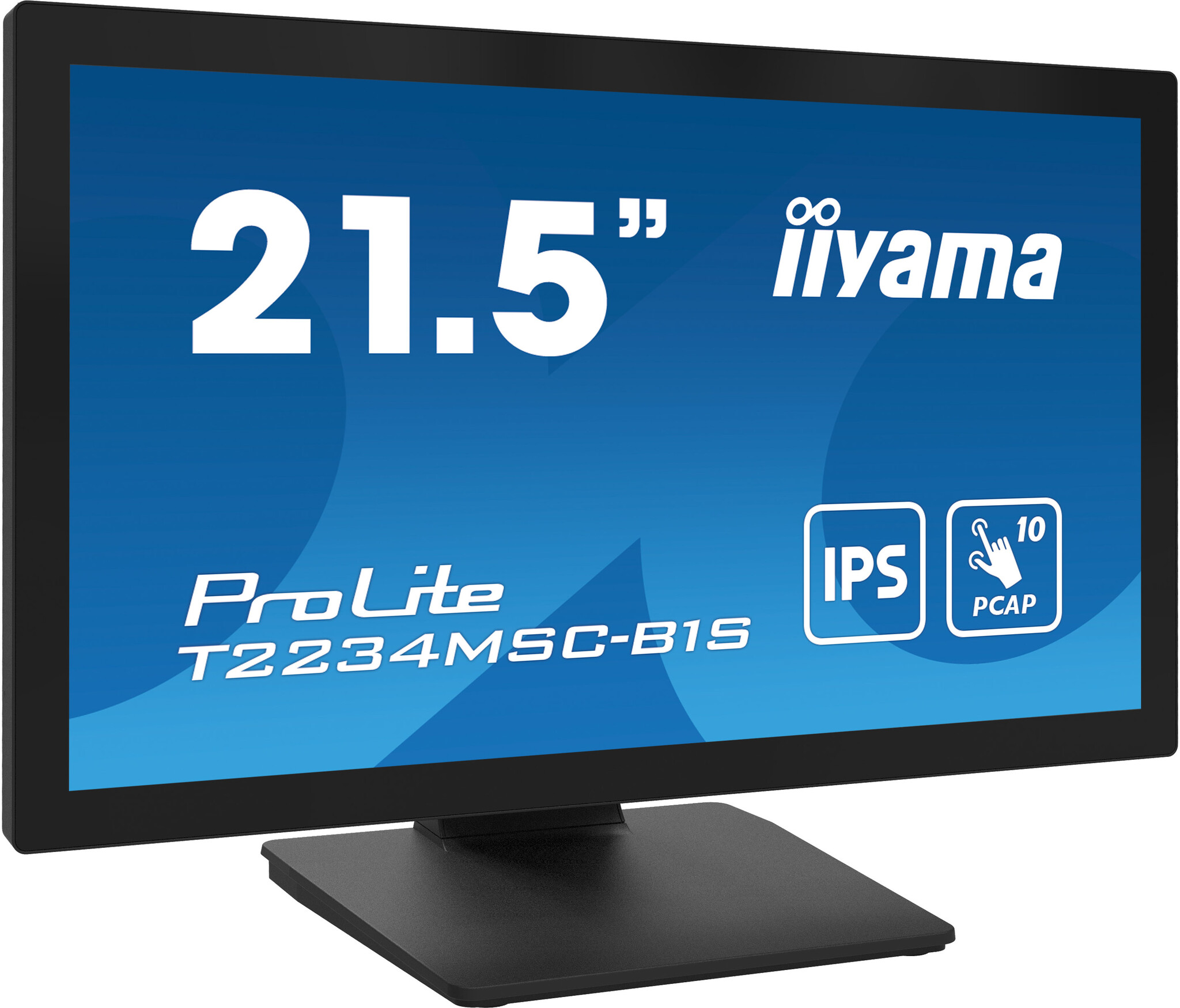 iiyama iiyama ProLite T2234MSC-B1S computer monitor 54,6 cm (21.5") 1920 x 1080 Pixels Full HD Touchscreen Zwart