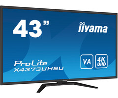 iiyama iiyama ProLite X4373UHSU-B1 computer monitor 108 cm (42.5") 3840 x 2160 Pixels 4K Ultra HD Zwart