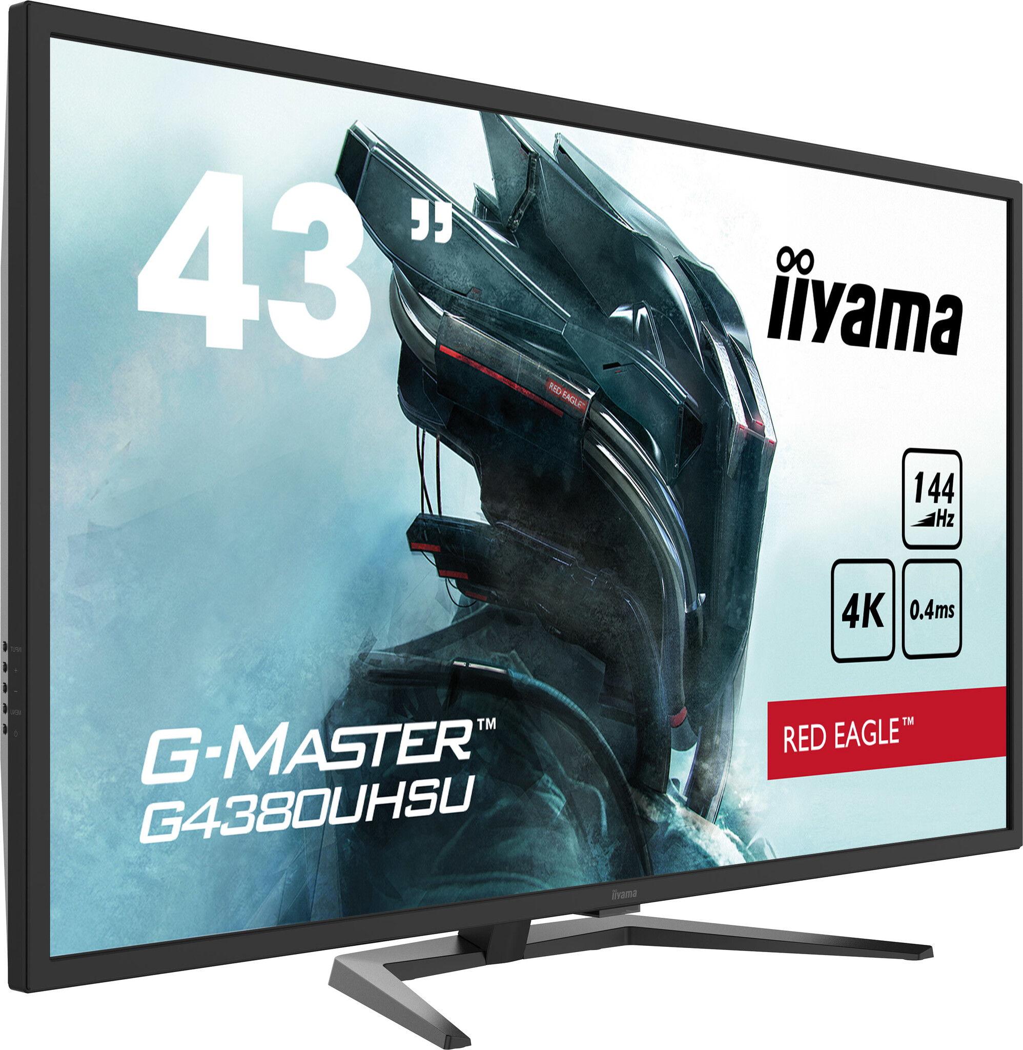 iiyama iiyama G-MASTER G4380UHSU-B1 computer monitor 108 cm (42.5") 3840 x 2160 Pixels 4K Ultra HD LED Zwart