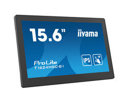 iiyama iiyama T1624MSC-B1 beeldkrant Interactief flatscreen 39,6 cm (15.6") LCD 450 cd/m² Full HD Zwart Touchscreen 24/7