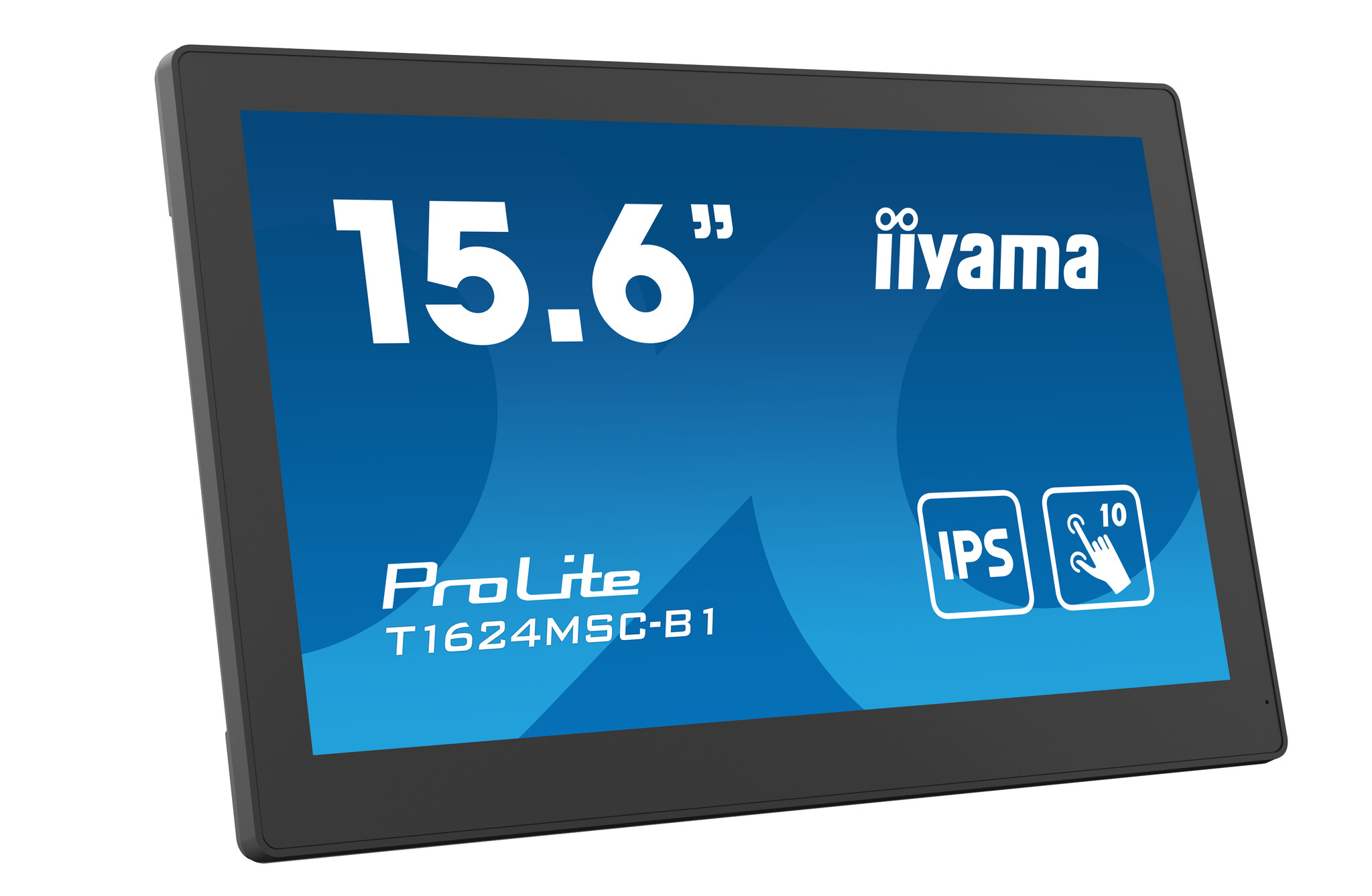 iiyama iiyama T1624MSC-B1 beeldkrant Interactief flatscreen 39,6 cm (15.6") LCD 450 cd/m² Full HD Zwart Touchscreen 24/7