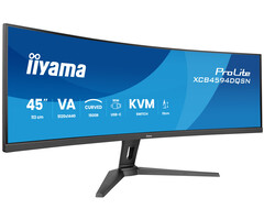 iiyama iiyama G-MASTER 45"LCD Curved Bus. UWQHD computer monitor 114,3 cm (45") 5120 x 1440 Pixels Dual QHD LED Zwart