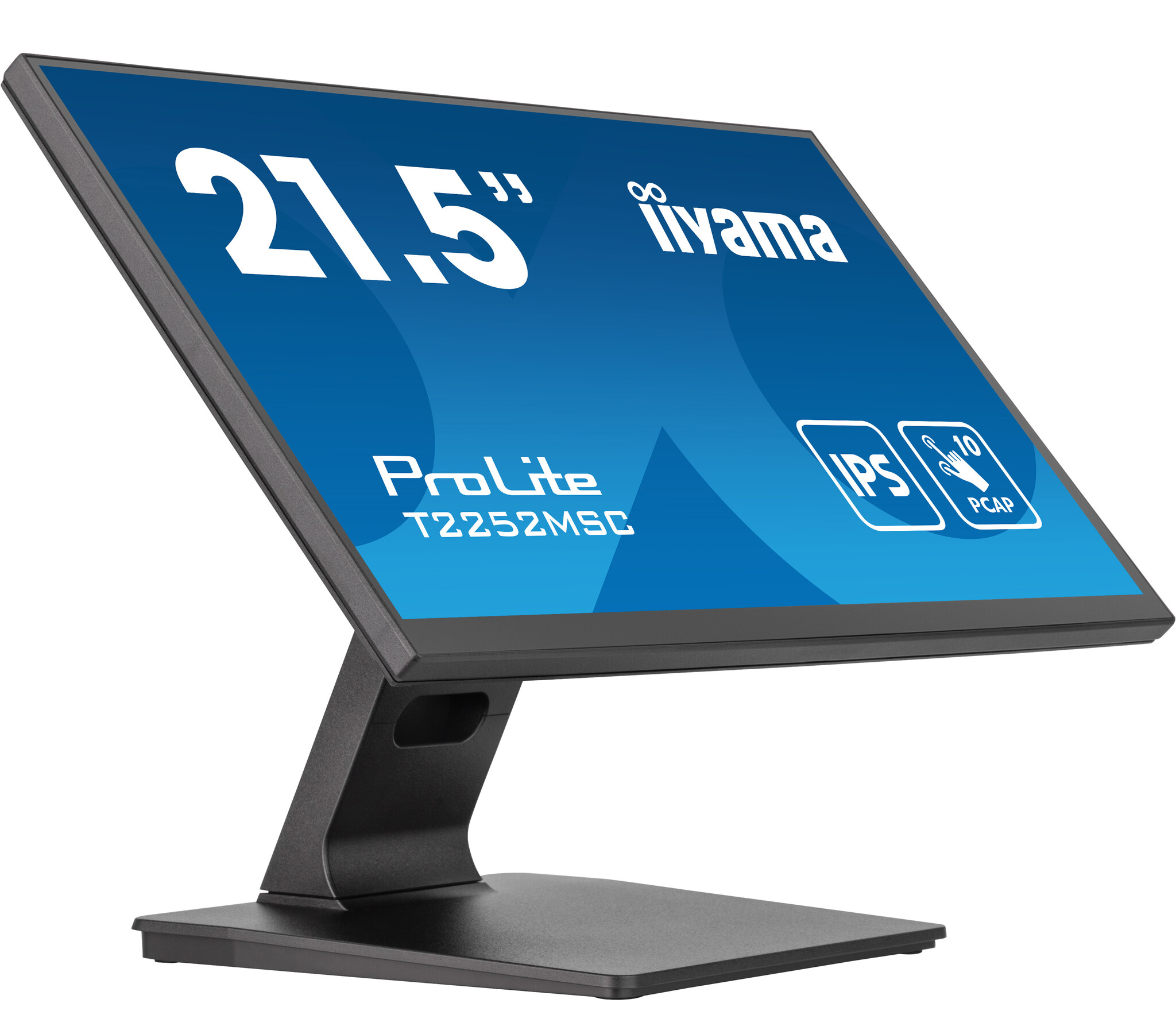 iiyama iiyama ProLite T2252MSC-B2 computer monitor 54,6 cm (21.5") 1920 x 1080 Pixels Full HD LCD Touchscreen Zwart