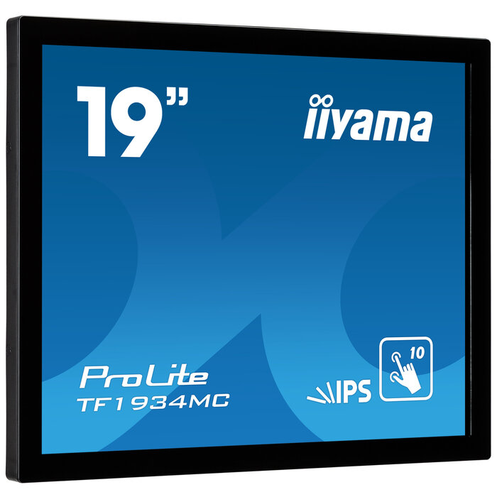 iiyama iiyama ProLite TF1934MC-B7X computer monitor 48,3 cm (19") 1280 x 1024 Pixels SXGA LED Touchscreen Zwart