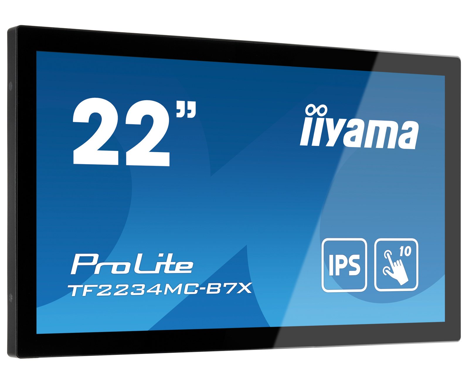 iiyama iiyama ProLite TF2234MC-B7X computer monitor 54,6 cm (21.5") 1920 x 1080 Pixels Full HD LED Touchscreen Multi-gebruiker Zwart