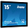 iiyama TF1534MC-B7X POS-monitor 38,1 cm (15") 1024 x 768 Pixels XGA Touchscreen