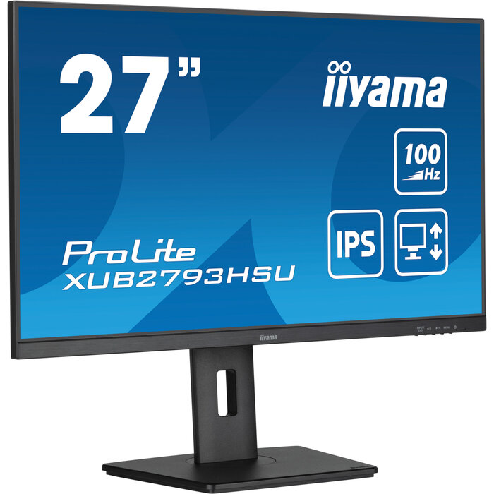 iiyama iiyama ProLite XUB2793HSU-B7 computer monitor 68,6 cm (27") 1920 x 1080 Pixels Full HD LED Zwart