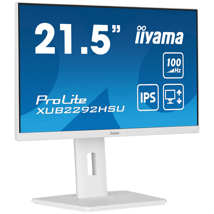 iiyama iiyama ProLite XUB2292HSU-W6 computer monitor 54,6 cm (21.5") 1920 x 1080 Pixels Full HD LED Wit
