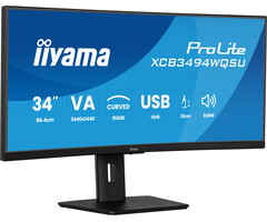 iiyama iiyama ProLite XCB3494WQSU-B1 computer monitor 86,4 cm (34") 3440 x 1440 Pixels UltraWide Quad HD LED Zwart