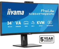 iiyama iiyama ProLite XCB3497WQSNPH-B1 computer monitor 86,4 cm (34") 3440 x 1440 Pixels UltraWide Quad HD LED Zwart