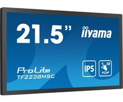 iiyama iiyama TF2238MSC-B1 beeldkrant Digitaal A-kaart 55,9 cm (22") LED 600 cd/m² Full HD Zwart Touchscreen