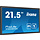 iiyama TF2238MSC-B1 beeldkrant Digitaal A-kaart 55,9 cm (22") LED 600 cd/m² Full HD Zwart Touchscreen