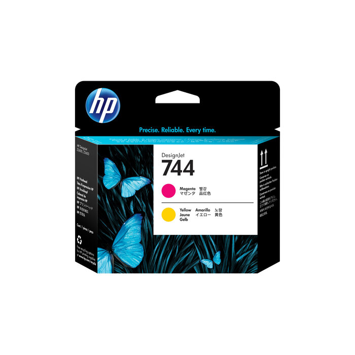 Hewlett & Packard INC. HP 744 magenta/gele DesignJet printkop