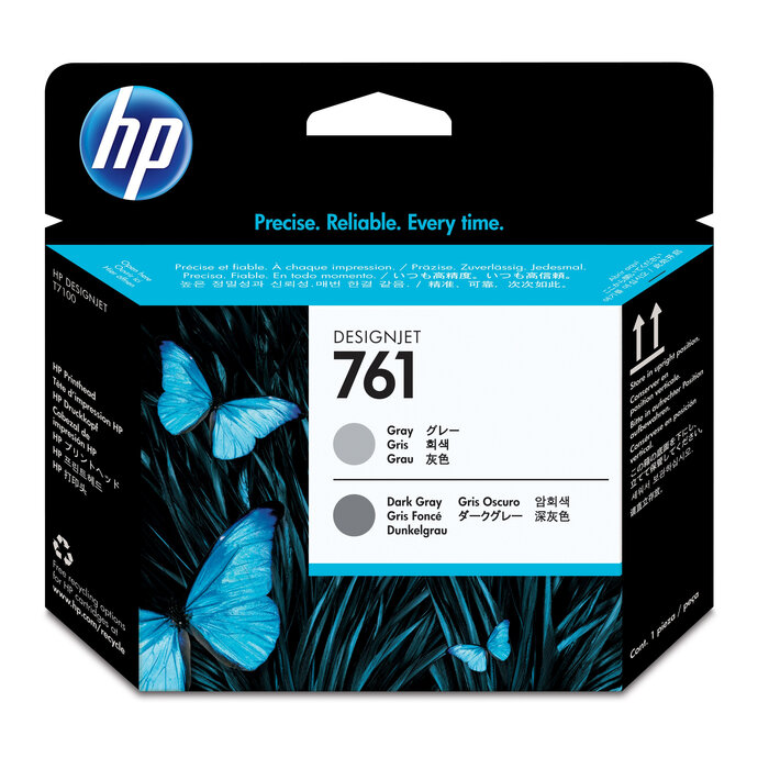 Hewlett & Packard INC. HP 761 grijze/donkergrijze Designjet printkop