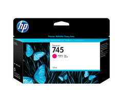 Hewlett & Packard INC. HP 745 magenta DesignJet inktcartridge, 130 ml