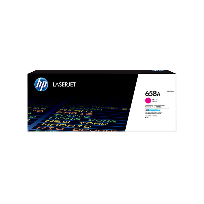 Hewlett & Packard INC. HP 658A originele magenta LaserJet tonercartridge