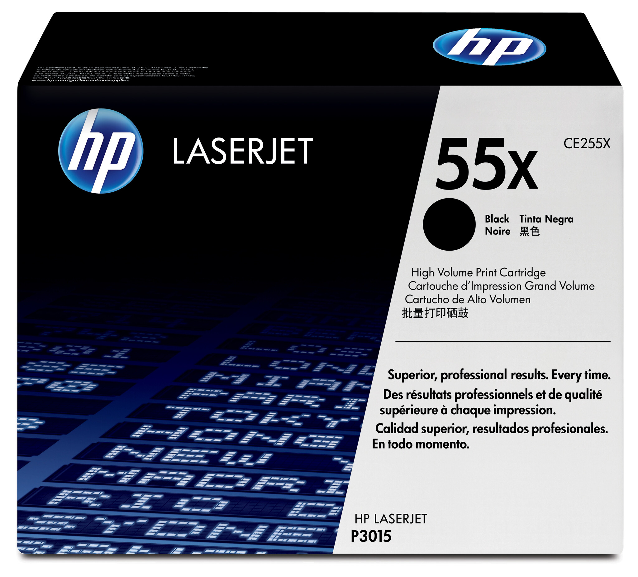 Hewlett & Packard INC. HP 55X originele high-capacity zwarte LaserJet tonercartridge