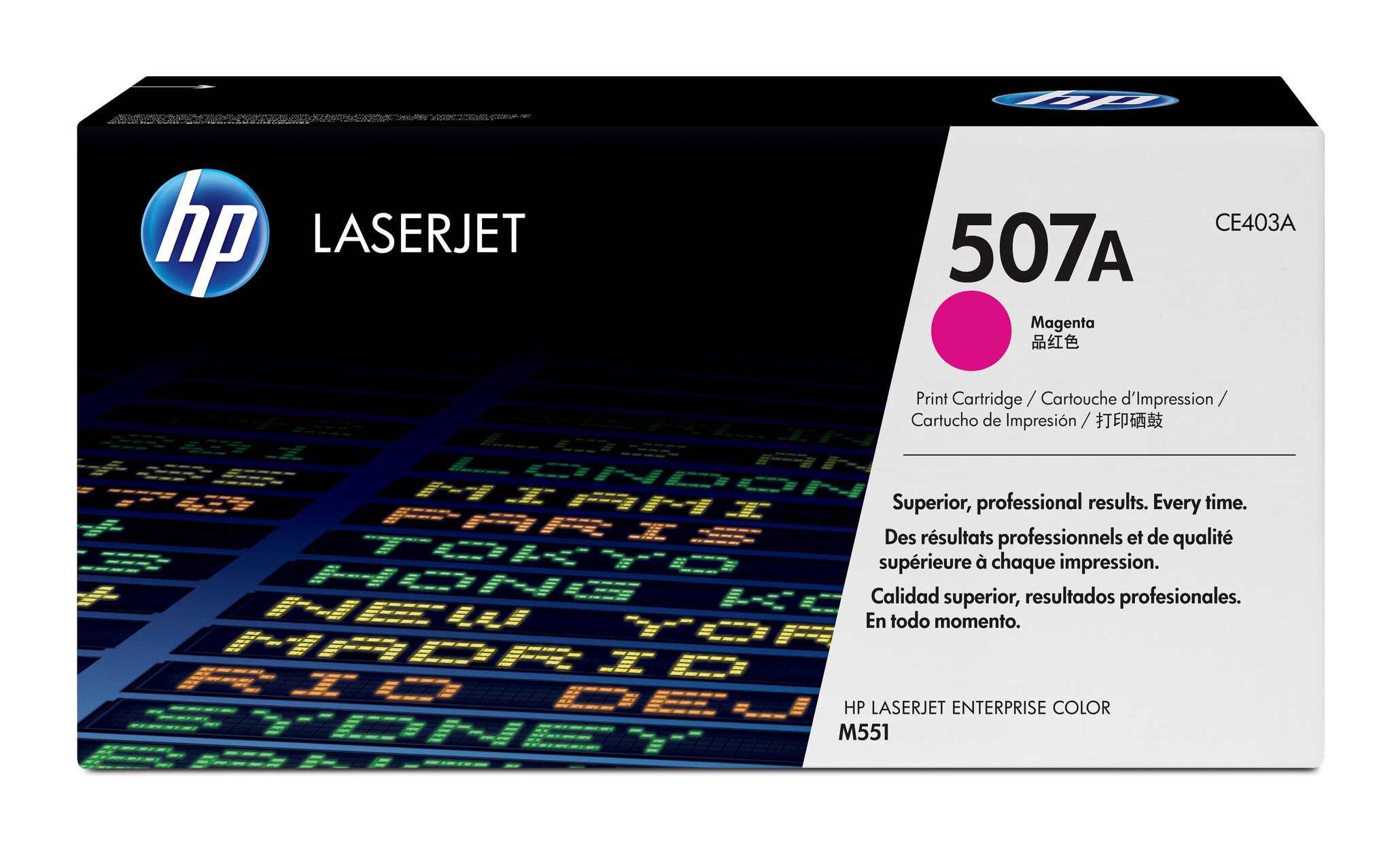 Hewlett & Packard INC. HP 507A originele magenta LaserJet tonercartridge