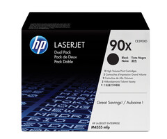 Hewlett & Packard INC. HP 90X originele high-capacity zwarte LaserJet tonercartridge, 2-pack