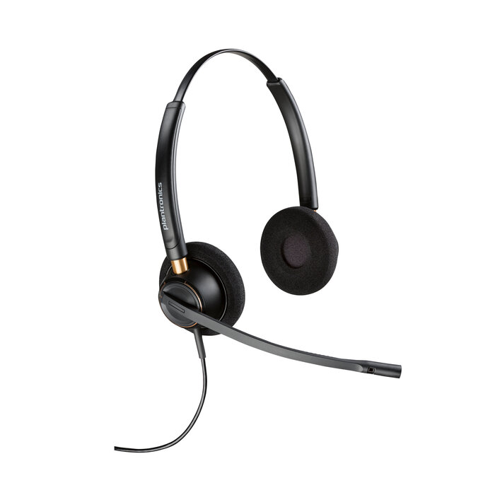 Hewlett & Packard INC. Poly EncorePro 520D met Quick Disconnect Binaural Digital Headset TAA