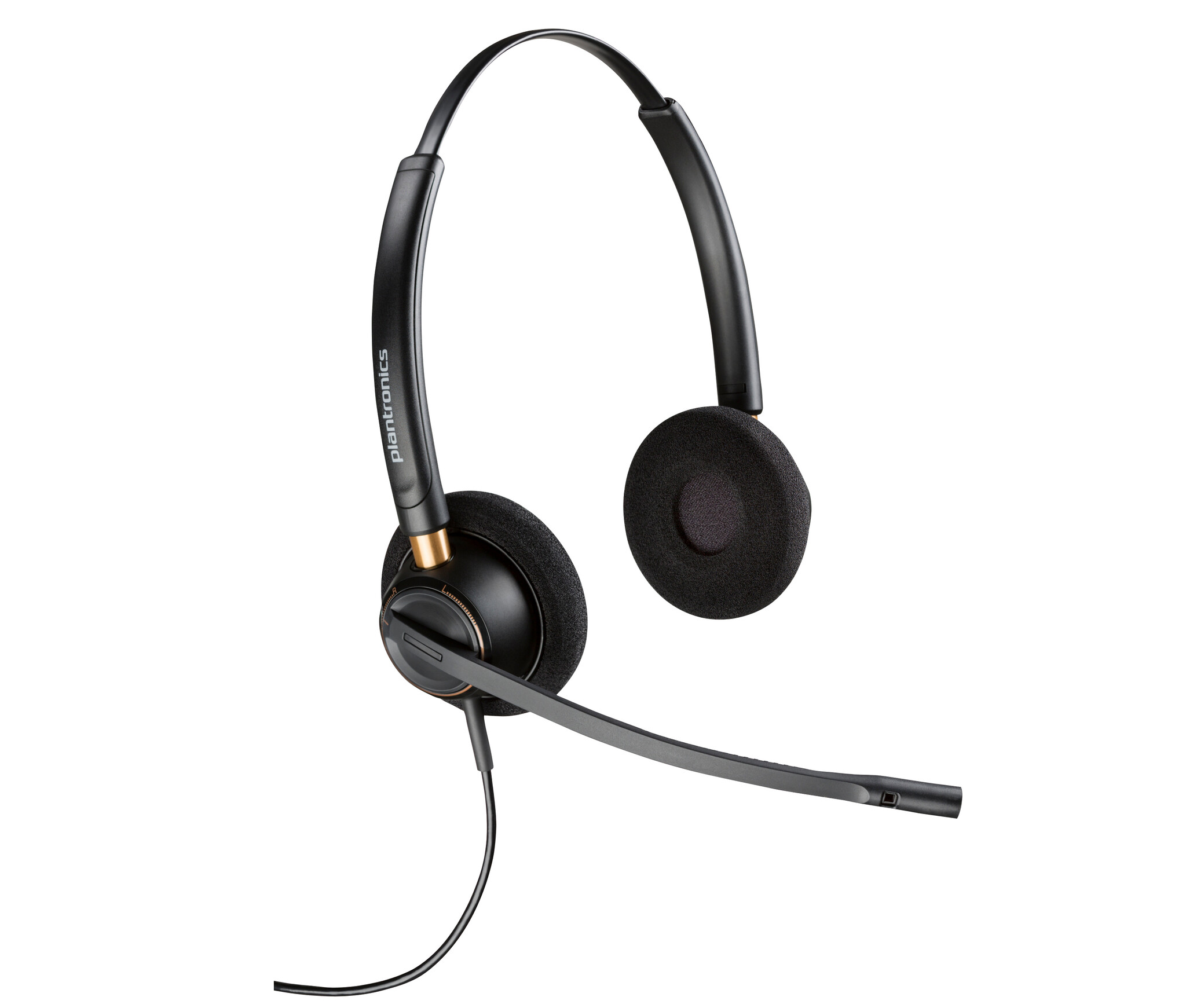 Hewlett & Packard INC. Poly EncorePro 520D met Quick Disconnect Binaural Digital Headset TAA