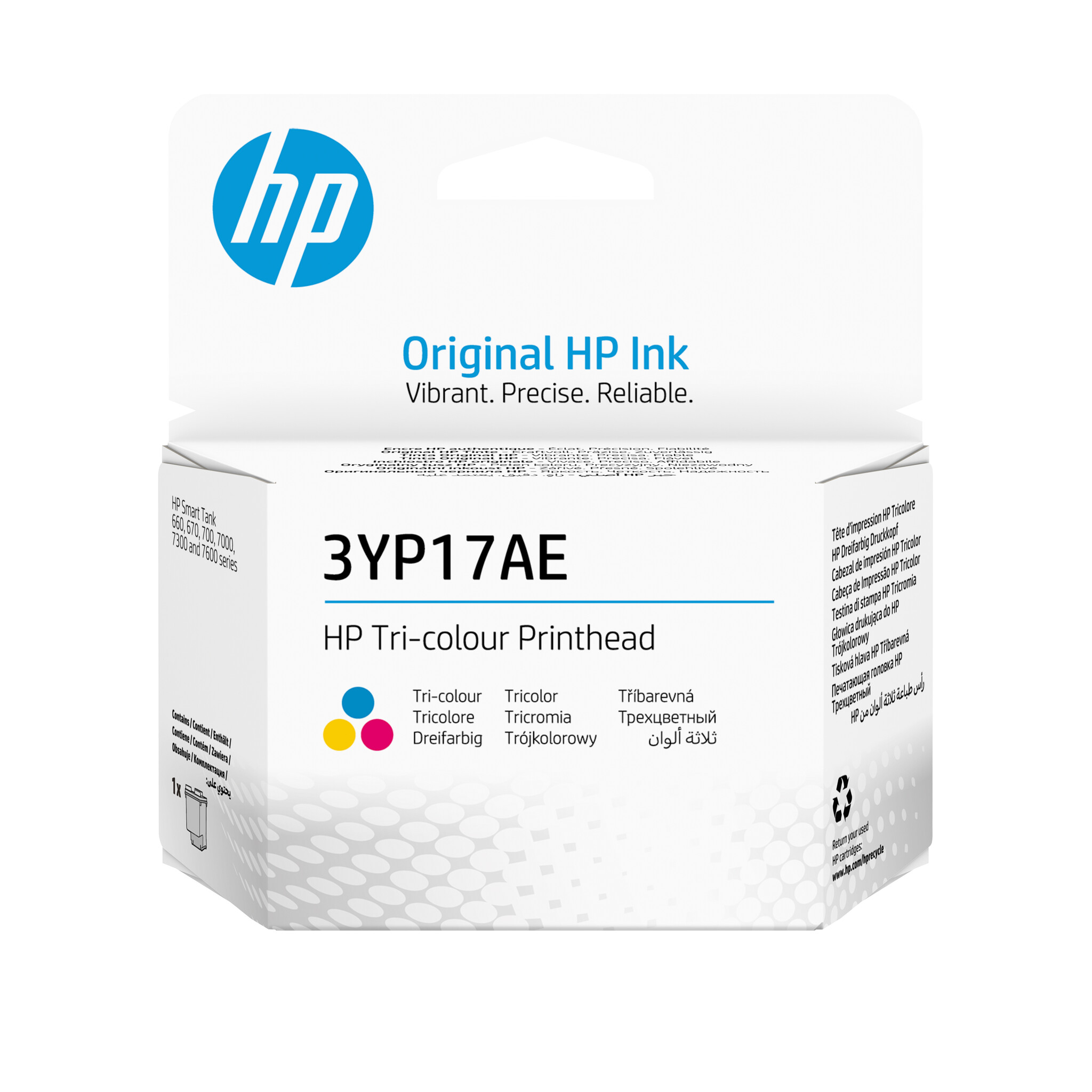 Hewlett & Packard INC. HP Inktank driekleuren printkop