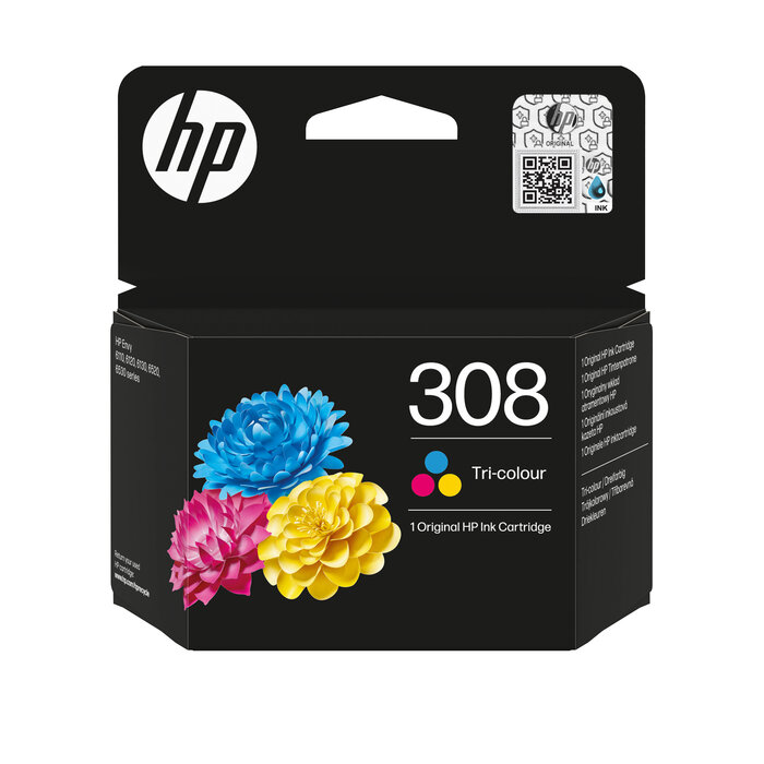 Hewlett & Packard INC. HP 308 originele driekleureninktcartridge