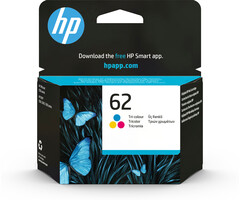Hewlett & Packard INC. HP 62 originele drie-kleuren inktcartridge