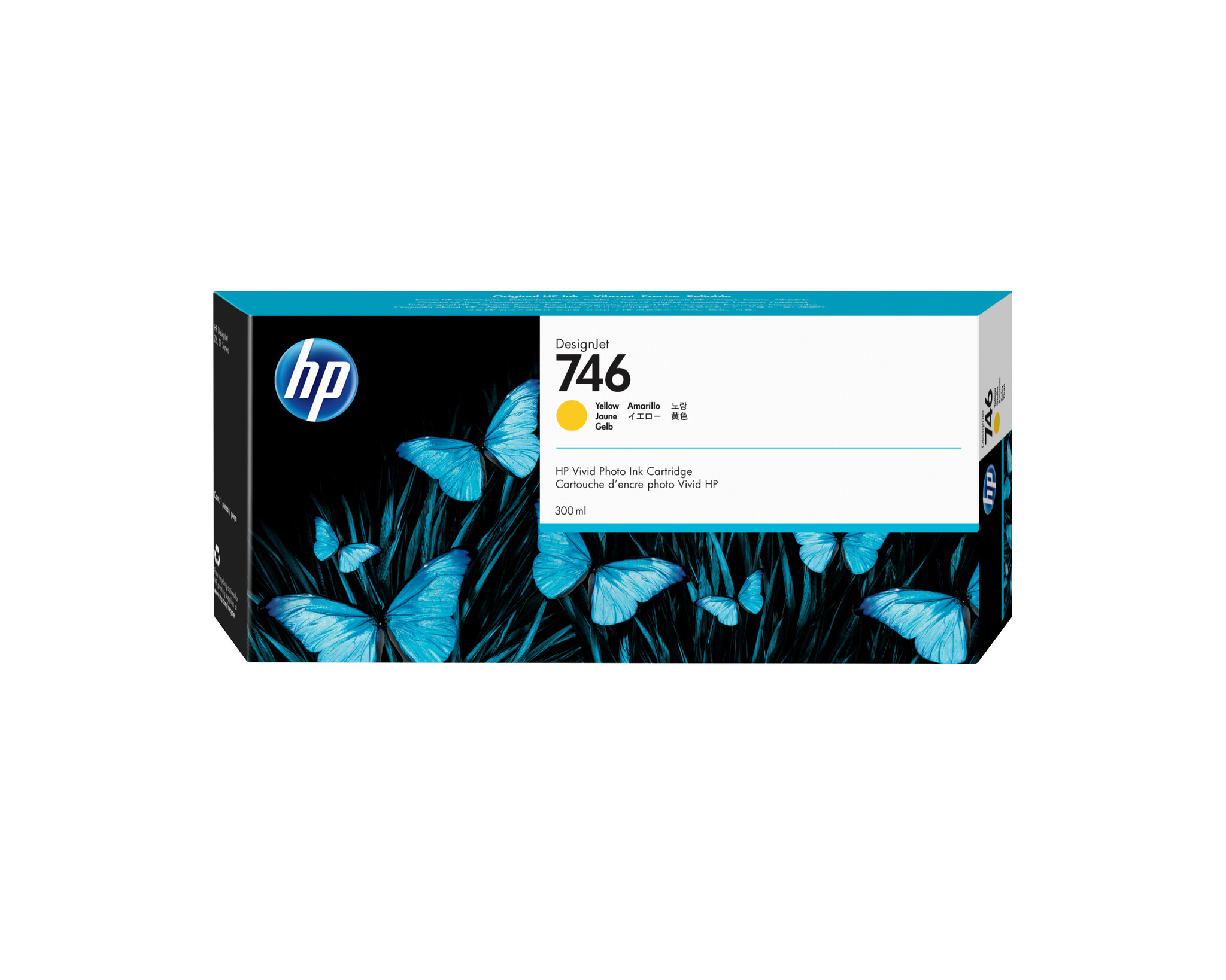 Hewlett & Packard INC. HP 746 gele DesignJet inktcartridge, 300 ml