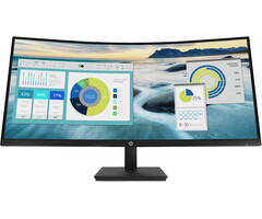 Hewlett & Packard INC. HP P34hc G4 WQHD USB-C Curved monitor