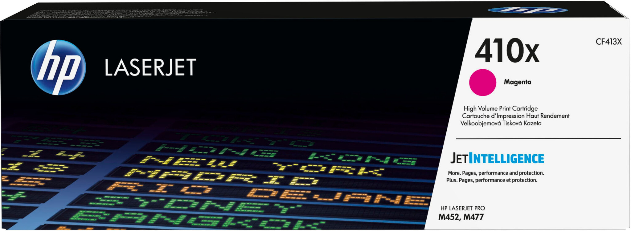 Hewlett & Packard INC. HP 410X originele high-capacity magenta LaserJet tonercartridge